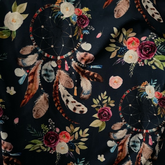 NWOT Charlie’s Project OS Dream Catcher Pattern Leggings Fits 0-12 - Picture 2 of 3